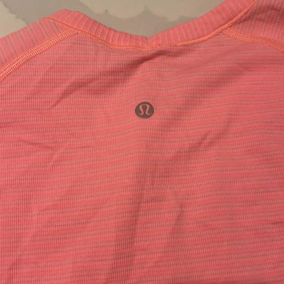 Lululemon swiftly tech in pinkish peach color. - Picture 3 of 4